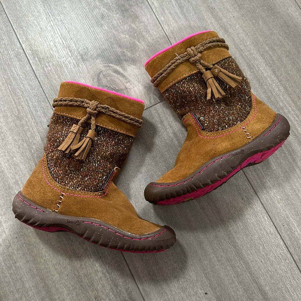 Jambu Girls' Jambu Senna Tassel Knit Boot SZ 12